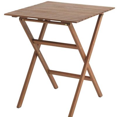 Sklopiv balkonski stočić od bagremovog drveta