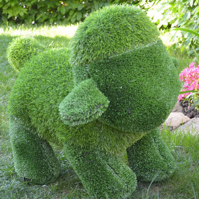 Ukras od veštačke trave AniPlants Ovčica 50 cm