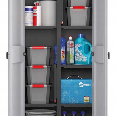 Plastični orman sa metalnim šarkama Keter Titan Multi