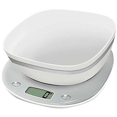 Elektronska kuhinjska vaga sa posudom Terraillon Macaron Stainless