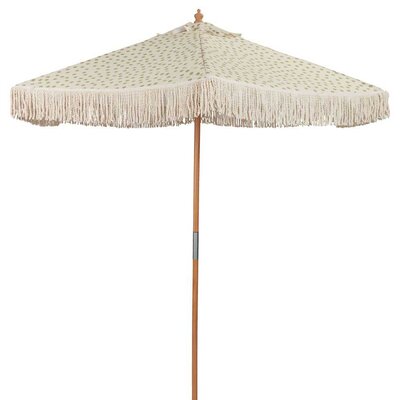 Suncobran 200 cm Sa Resama - Drvo i PE Bjerg