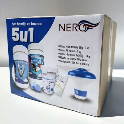 Komplet za tretman vode u bazenu Start Set 5u1