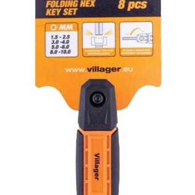 Set padajućih imbus ključeva Villager