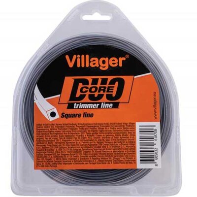 Silk za trimer 3mm x 15m Duo core Četvrtasta nit Villager