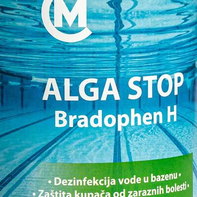 Sredstvo za uništavanje algi u bazenima Alga Stop MCom Bradophen H 5L