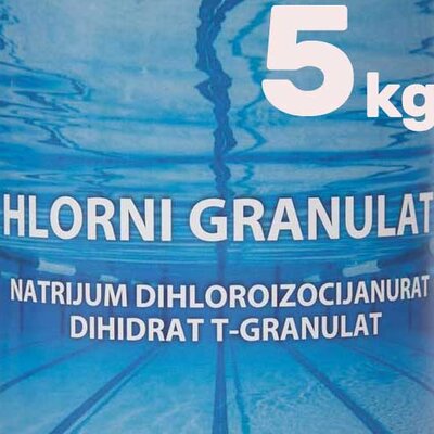 Hlor granulat 5kg Sredstvo za dezinfekciju vode u bazenima MCom