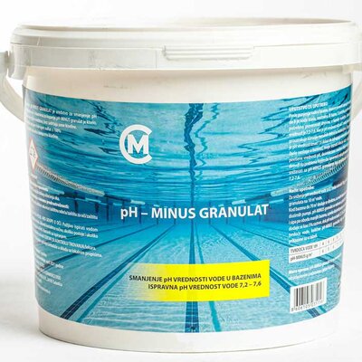 pH Minus Sredstvo za smanjivanje pH vrednosti vode u bazenima 7kg MCom