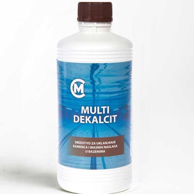 Dekalcit sredstvo za pranje bazena i uklanjanje masnih naslaga i kamenca 1L MCom