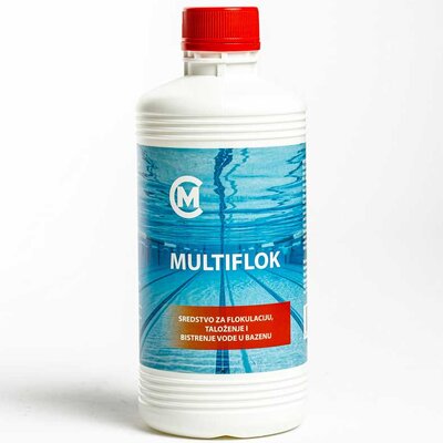 Multiflok Sredstvo za flokulaciju, taloženje i bistrenje vode u bazenima 1L MCom