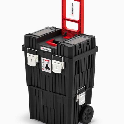 Velika dvodelna kutija za alat sa točkićima Kistenberg KHVWM