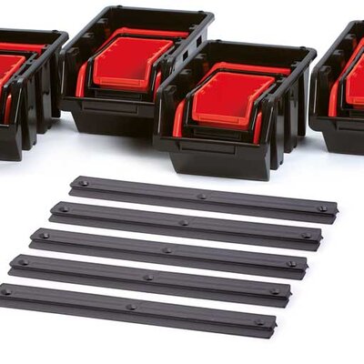 Set klasera sa zidnim nosačem Kistenberg KST16