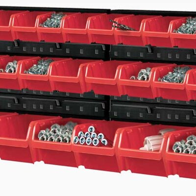 Set klasera sa zidnim nosačem Kistenberg KOR2-S411