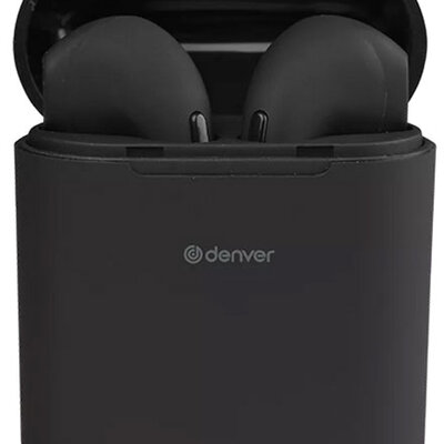 True Wireless Bluetooth Earbuds Denver TWE-46 Black