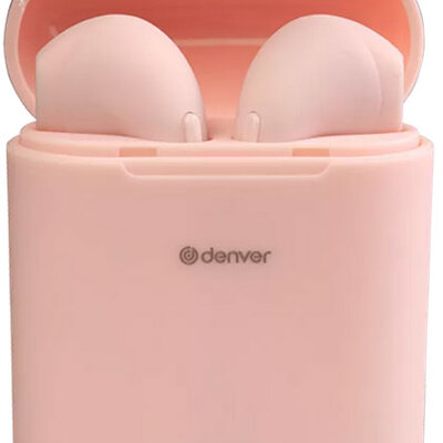 True Wireless Bluetooth Earbuds Denver TWE-46 Rose