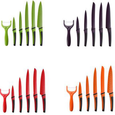 Bergner Nož set 6 kom Renberg Flash orange RB-2517-O