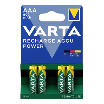 Varta Punjive baterije AAA 800 mAh 1.2V 4 komada