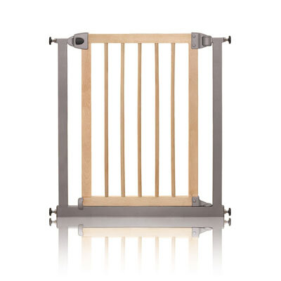 Lindam sigurnosna ogradica Easy Fit wood&metal 44334