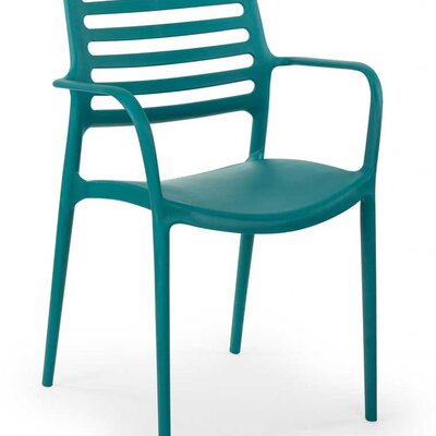 Baštenska stolica sa naslonima za ruke Tilia Louise XL Petrol Green