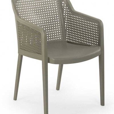 Baštenska stolica Tilia Octa Cement Gray