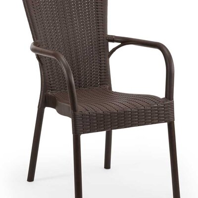 Baštenska stolica sa naslonima za ruke Tilia Royal Braon