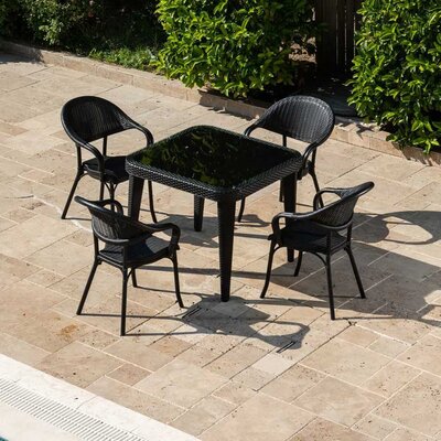 Tilia Garnitura za baštu ili terasu Flash-R + Osaka 90 Black