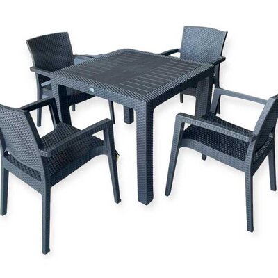 Baštenska garnitura Ratan Gray 502