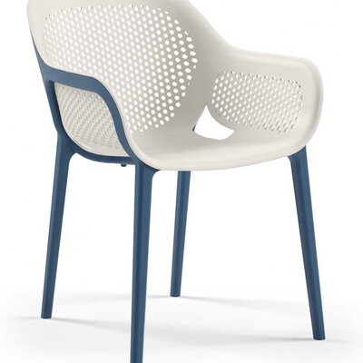 Baštenska stolica Tilia Atra Sax Blue - Cool Gray