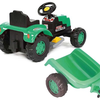 Traktor Na Akumulator, Sa Prikolicom