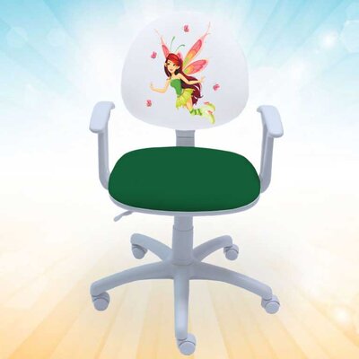 Dečija radna stolica Smart White Šumska vila