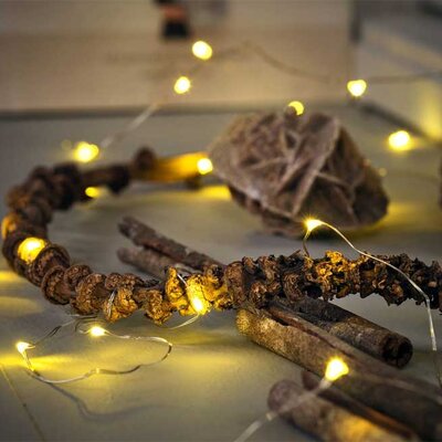 Dekorativne novogodišnje lampice 40 LED 390cm