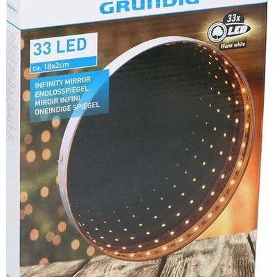 Beskonačno Ogledalo Sa LED Svetlom Grundig 18cm