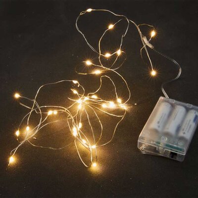 LED lampice na baterije 290cm