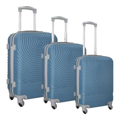 Set Od 3 ABS Kofera Za Putovanje  Palermo Sazio De Tour