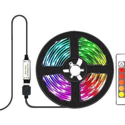 Multicolor LED traka 3m sa napajanjem preko USB priključka
