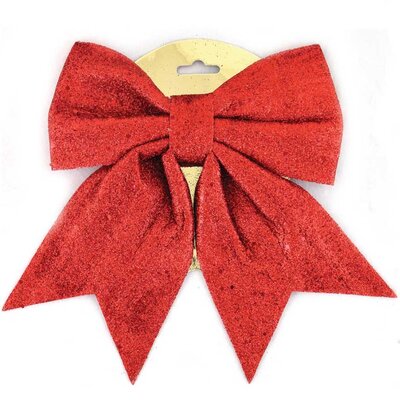 Mašna Za Jelku - Novogodišnji Ukras - Crvena