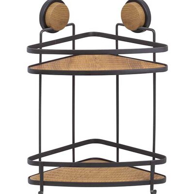 Ugaona polica za kupatilo Metalife MagicFix Elegance