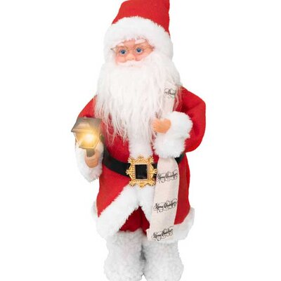 Deda Mraz sa lampom Pleše i svira Visina 35cm