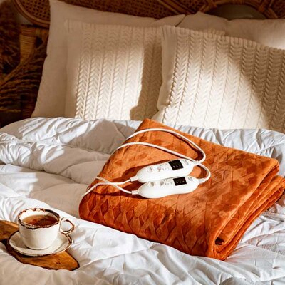 Električno grejno ćebe sa tajmerom 150x160 Camry CR 7436