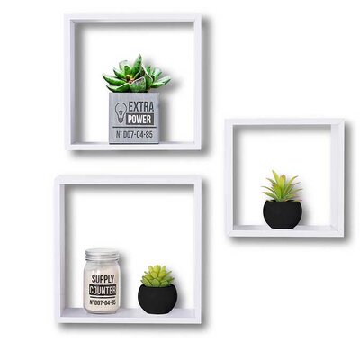 Zidne Police 5Five Fixy Bele 3 Komada