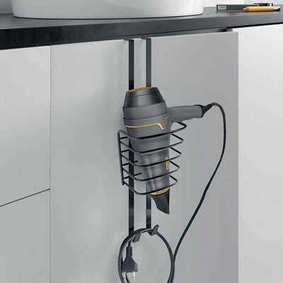 Držač - Polica Za Fen Metaltex Italija