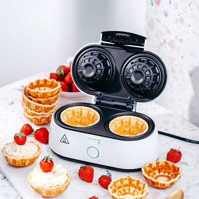 Adler AD3062 aparat za vafle u obliku korpica 9x4cm