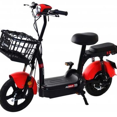 Električni bicikl Adria T20-48 crno-crveni