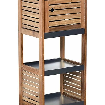 Polica Ormarić Za Kupatilo sa jednim vratima Tendance Acacia