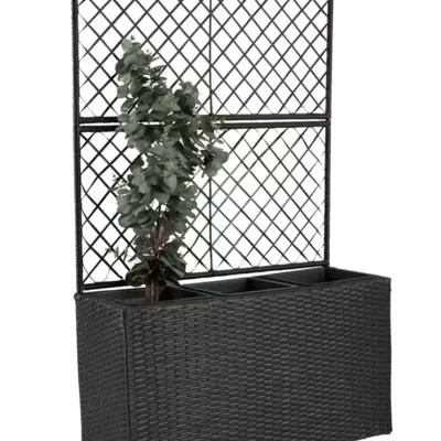 Žardinjera Za Dvorište i Terasu Sa Rešetkom Za Puzavice