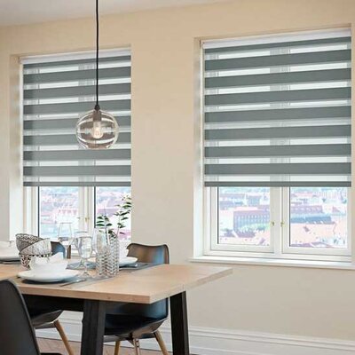 Unutrašnja roletna Zebra Siva 100x180cm