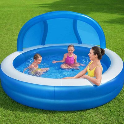 Dečiji bazen sa štitnikom od Sunca 241cm 850L Bestway 54337