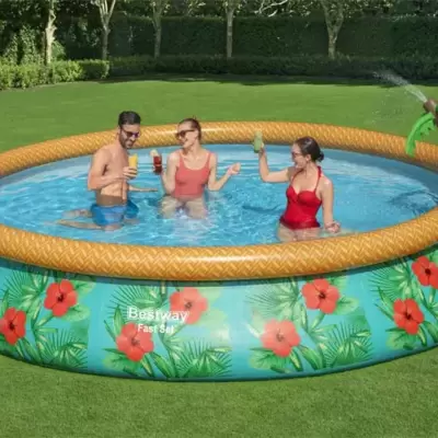 Bazen sa pumpom i fontanom 457x84cm Bestway 57416