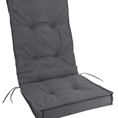 Jastuk za stolicu sa naslonom Range Tamno siva
