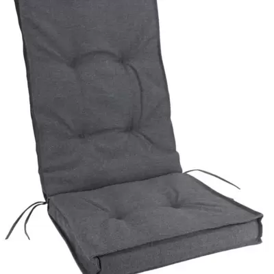 Jastuk za stolicu sa naslonom Range Tamno siva