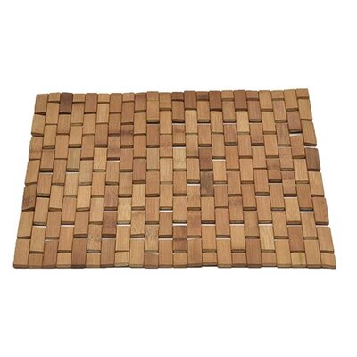 Prostirka Za Kupatilo od Bambusa 45 x 45 cm Tendance 